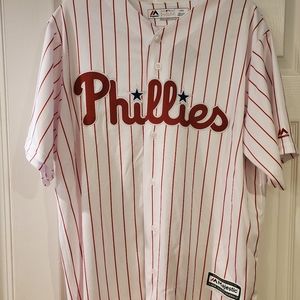 Philadelphia Phillies Jersey Large Majestic